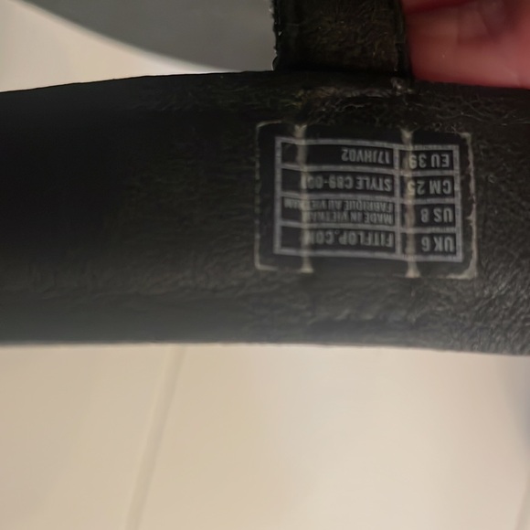 Fitflop wedge glitter t-strap - Picture 7 of 8